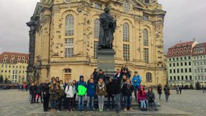 Uczestnicy Erasmusa+ we „Florencji nad Łabą” 1