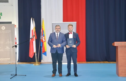 Starosta Bocheński - Pan Adam Korta, Mariusz Młyński. Fot. Martyna Stańdo.