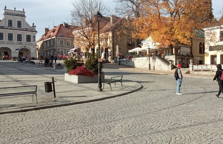 Kamieniczki na rynku w Sandomierzu