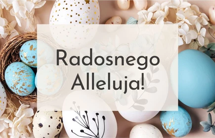 Grafika „Radosnego Alleluja!”