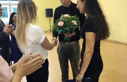 Uroczystość w Hali Sportowej CKZiU w Łapanowie.