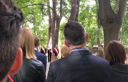 Zdjęcie wykonane 17 września 2022 roku w Bochni, podczas uroczystości poświęconej 83 rocznicy agresji sowieckiej na Polskę.