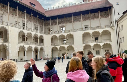 Wycieczka edukacyjno-kulturalna do Krakowa w ramach projektu „Poznaj Małopolskę”.