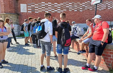 Zdjęcie grupowe uczestników wycieczki.