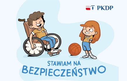 grafika "Stawiam na bezpieczeństwo"