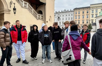 Wycieczka edukacyjno-kulturalna do Krakowa w ramach projektu „Poznaj Małopolskę”.