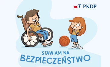 grafika "Stawiam na bezpieczeństwo"
