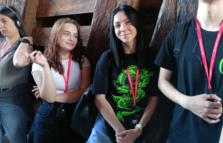 Zdjęcie grupowe uczestników wycieczki.